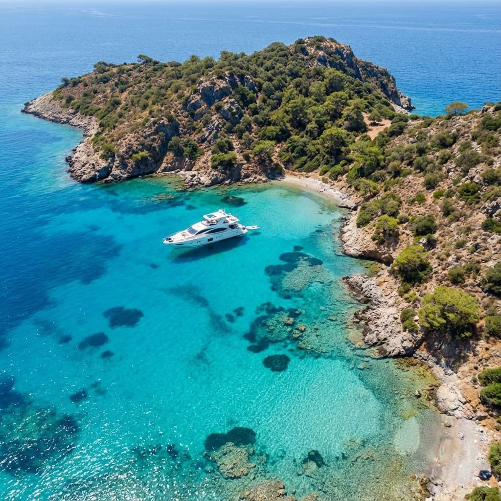 Bodrum’un Maldivleri Orak Adası: Hangi Tekne Turu Seçilmeli? (Parti Teknesi mi, Sakin Gulet mi, Özel Tekne mi?)