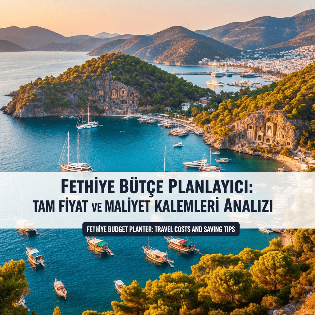 Fethiye Bütçe Planlayıcı: Tam Fiyat ve Maliyet Kalemleri Analizi