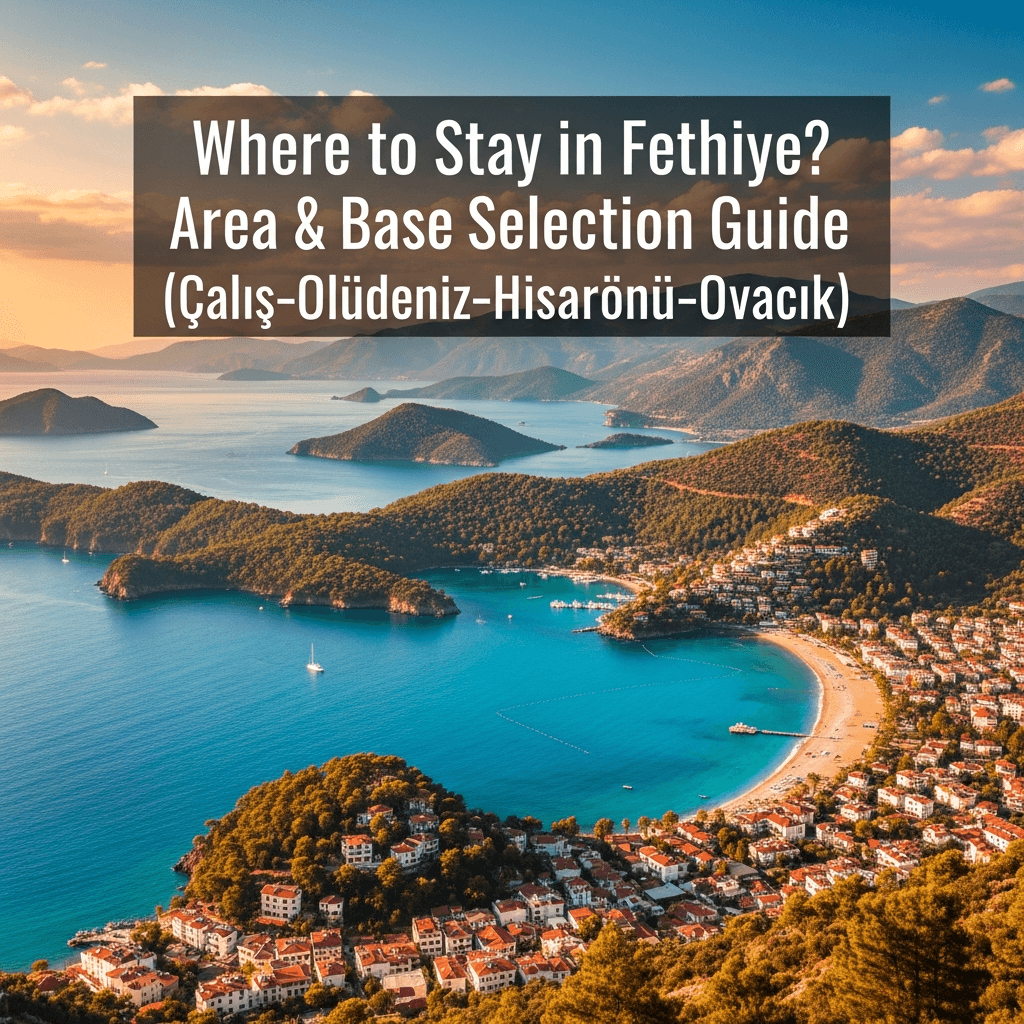 Fethiye’de Nerede Kalınır? Bölge Bölge Base Seçim Rehberi (Çalış–Ölüdeniz–Hisarönü–Ovacık)