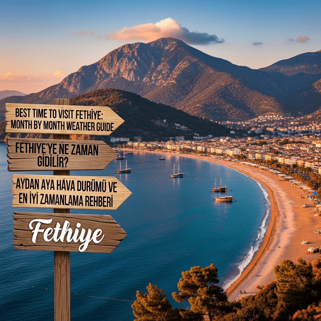 Fethiye'ye Ne Zaman Gidilir? Aydan Aya Hava Durumu ve En İyi Zamanlama Rehberi