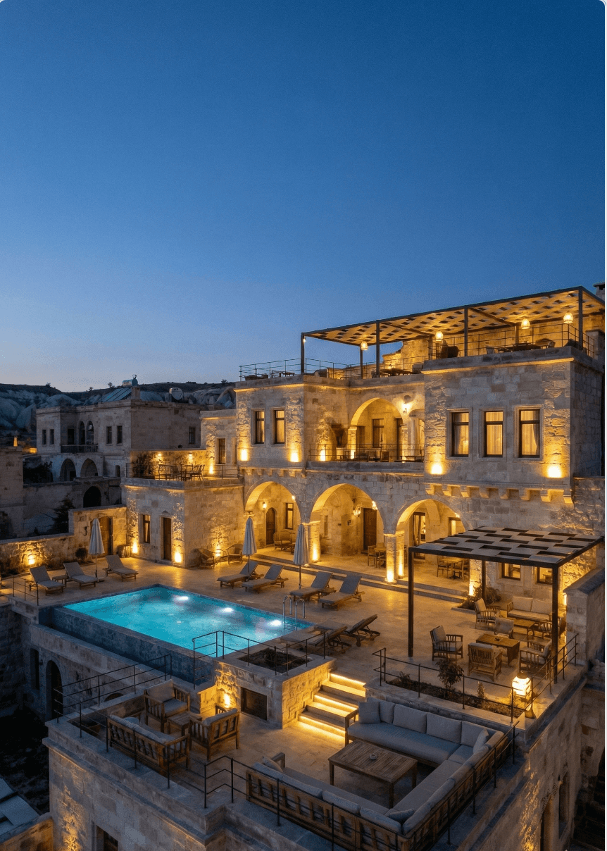 Terra Nox Stone Hotel - Ortahisar, Kapadokya