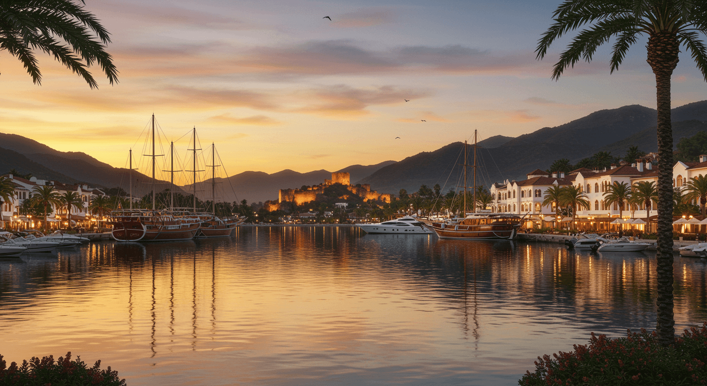 Marmaris’te Nerede Kalınır? Bölge Bölge Base Seçim Rehberi (Merkez–İçmeler–Turunç–Selimiye–Bozburun)