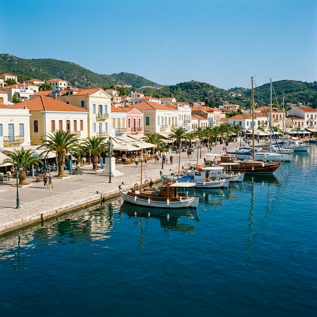Samos Town Atmosphere
