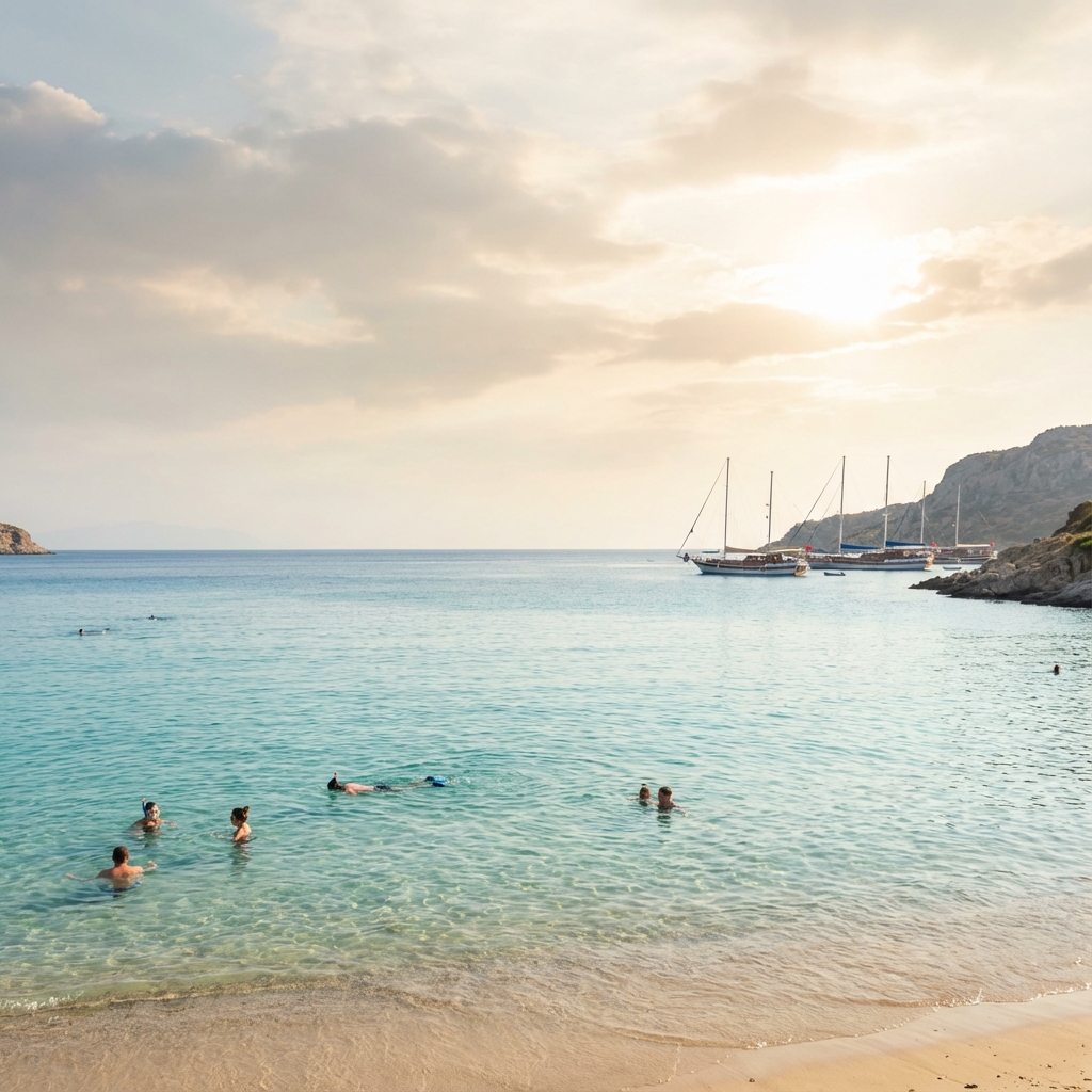 Bodrum Eylül Ayı Deniz Keyfi