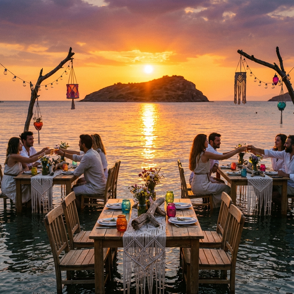 Gümüşlük Gün Batımı