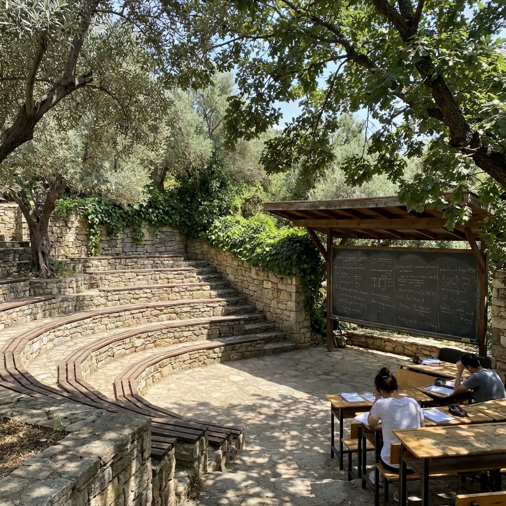 Nesin Köyü Derslik ve Avlu