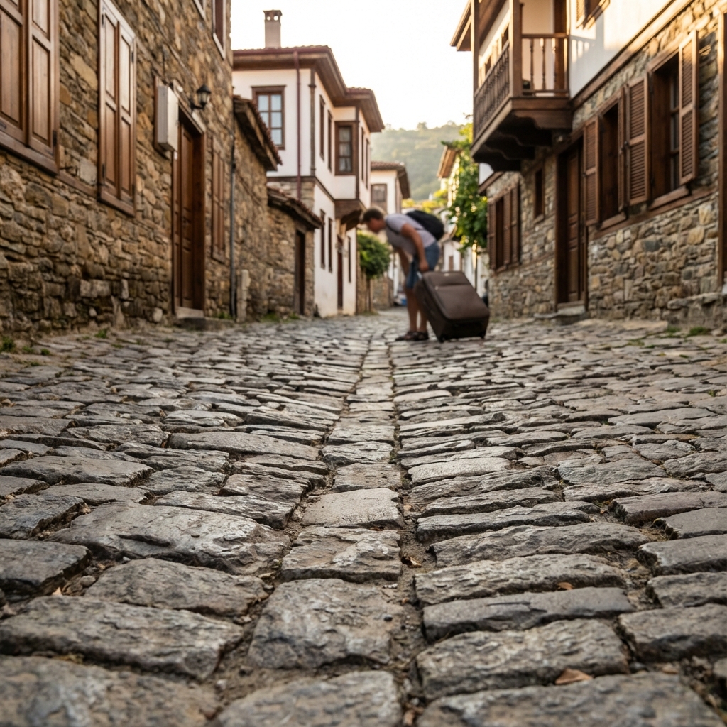 Şirince Taşlı Sokaklar