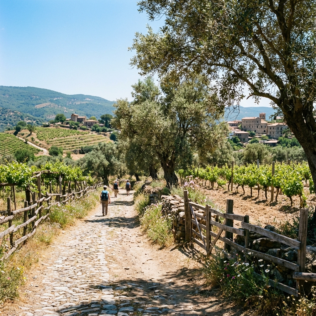 Şirince'den Köye Yürüyüş Yolu